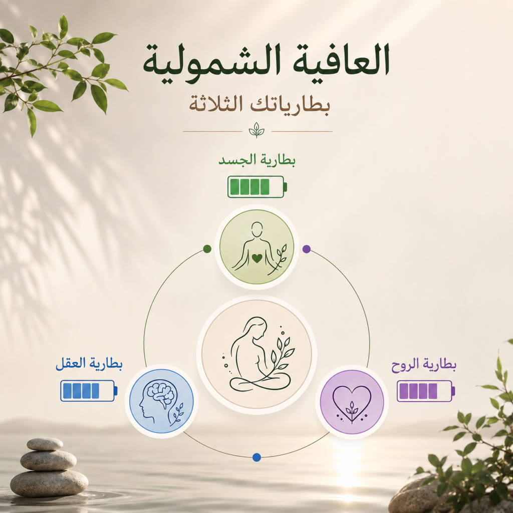 بطارياتك الثلاثة